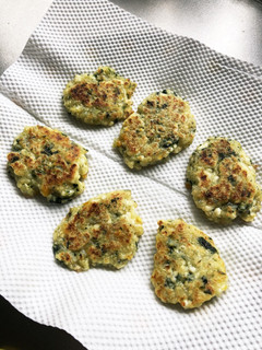 離乳食☆しらすとほうれん草の豆腐おやき-レシピのメイン写真