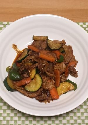 甘口肉野菜炒め-レシピのメイン写真