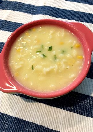 離乳食☆コーンクリームパスタ-レシピのメイン写真