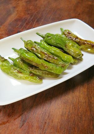 ししとうの塩炒め-レシピのメイン写真