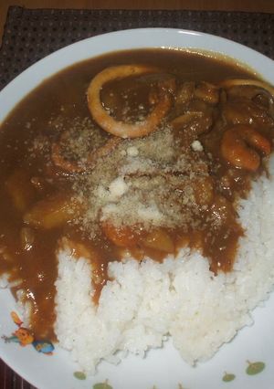 簡略！シーフードカレー-レシピのメイン写真