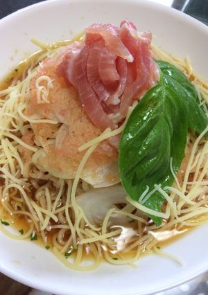 冷凍トマトのイタリアン冷やし麺-レシピのメイン写真