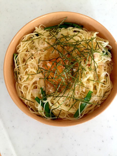 簡単!卵かけパスタ。-レシピのメイン写真