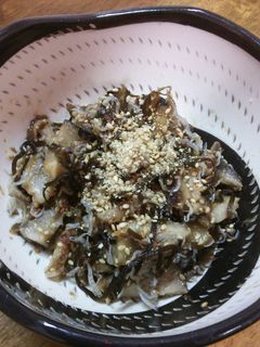 椎茸とちりめんの佃煮風-レシピのメイン写真