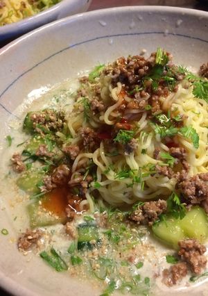 エスニック塩味ラーメンのちスープカレー-レシピのメイン写真