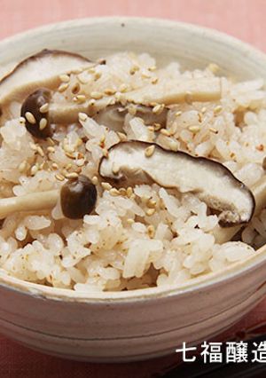 炊飯器で簡単|きのこと梅の炊き込みご飯-レシピのメイン写真