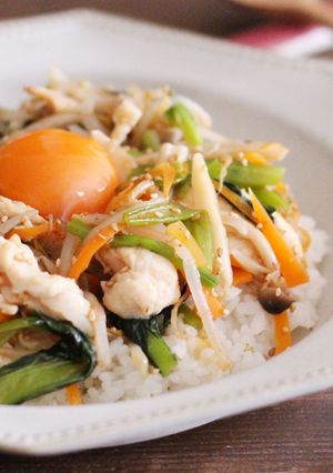 液体塩こうじで作るビビンバ風ご飯☆-レシピのメイン写真
