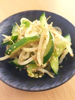 作り置き◆もやしとキュウリの簡単ナムル-レシピのメイン写真