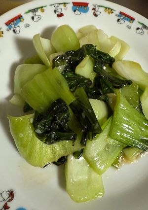 青梗菜中華炒め-レシピのメイン写真