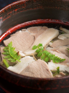 イノシシ肉の沢煮椀-レシピのメイン写真