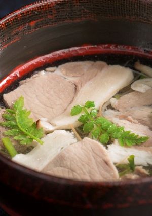 イノシシ肉の沢煮椀-レシピのメイン写真