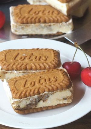 簡単可愛い♡ロータスアイスサンド-レシピのメイン写真