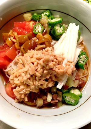 具沢山夏野菜のそうめん-レシピのメイン写真