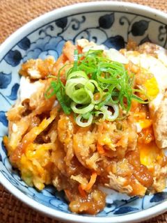 かき揚げ玉子丼-レシピのメイン写真