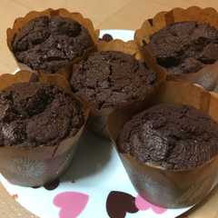 中ふわふわしっとりカップケーキ-レシピのメイン写真