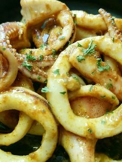 いかのカレー炒め-レシピのメイン写真