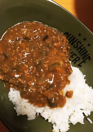 ☆夏に食べたーぃｯナスビキーマカレー☆-レシピのメイン写真