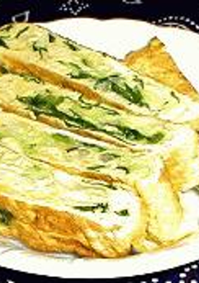 簡単！野菜を食べる卵焼き-レシピのメイン写真