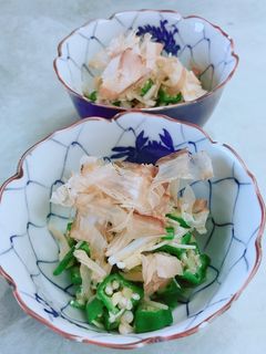 簡単!オクラとえのきの生姜和え-レシピのメイン写真