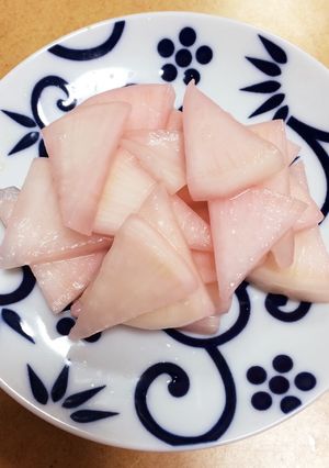 お大根の梅酢漬-レシピのメイン写真