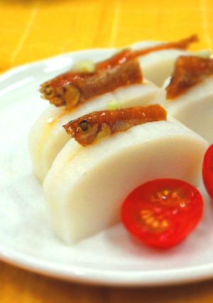 若さぎ甘露煮で板山葵-レシピのメイン写真