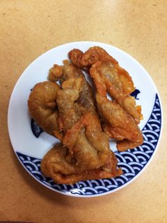 鶏皮だけで鶏皮の唐揚げ-レシピのメイン写真