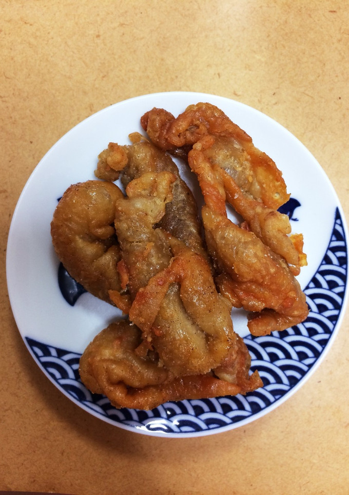 鶏皮だけで鶏皮の唐揚げ-レシピのメイン写真