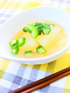 冬瓜のオクラあんかけ-レシピのメイン写真