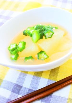 冬瓜のオクラあんかけ-レシピのメイン写真