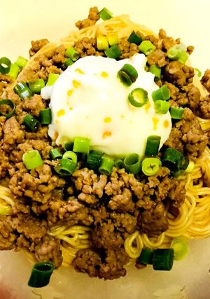 油そば風そうめん♡-レシピのメイン写真