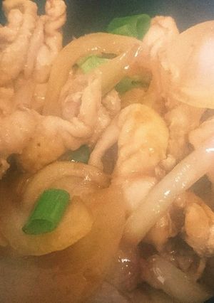 鶏皮ピリ辛炒め-レシピのメイン写真
