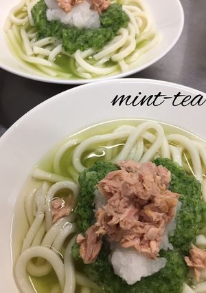簡単!親子でご飯 2種類のおろしうどん-レシピのメイン写真