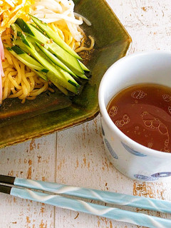 ゴクゴク飲める!?手作り冷やし中華のタレ-レシピのメイン写真