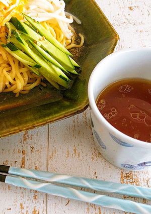 ゴクゴク飲める!?手作り冷やし中華のタレ-レシピのメイン写真