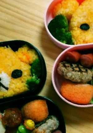 簡単キャラ弁☆リラックマ弁当-レシピのメイン写真