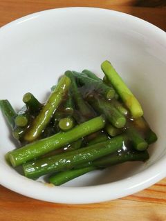 ニンニクの芽炒め-レシピのメイン写真