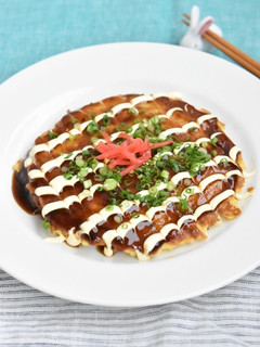 豚肉おかずの素でチーズお好み焼き-レシピのメイン写真