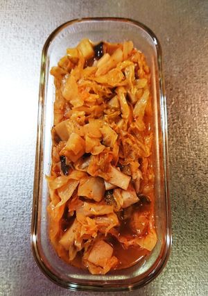 作りおきに！トムヤムキャベツ-レシピのメイン写真