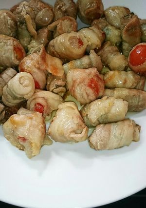 しそとﾄﾏﾄの肉巻き-レシピのメイン写真