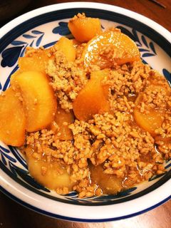 時短圧力鍋で大根のそぼろ煮-レシピのメイン写真