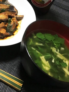 モロヘイヤのスープ-レシピのメイン写真