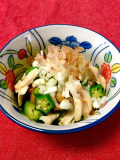 ねばねばササミ-レシピのメイン写真