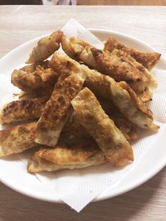 餃子の皮で簡単☆大葉とチーズinとんかつ-レシピのメイン写真