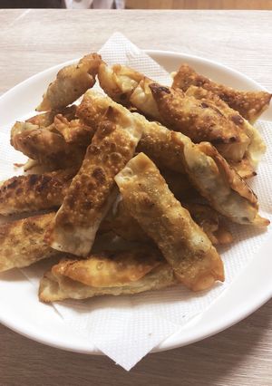 餃子の皮で簡単☆大葉とチーズinとんかつ-レシピのメイン写真