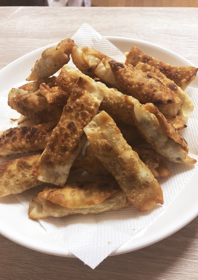 餃子の皮で簡単☆大葉とチーズinとんかつ-レシピのメイン写真