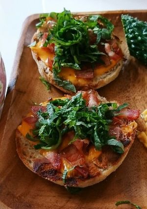 簡単ベーコン紫蘇チーズの絶品ホットサンド-レシピのメイン写真