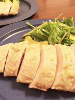 【低温調理器】ゆず胡椒のサラダチキン-レシピのメイン写真