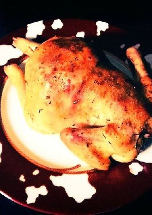 中身が美味しい 丸鶏ローストチキン 簡単-レシピのメイン写真