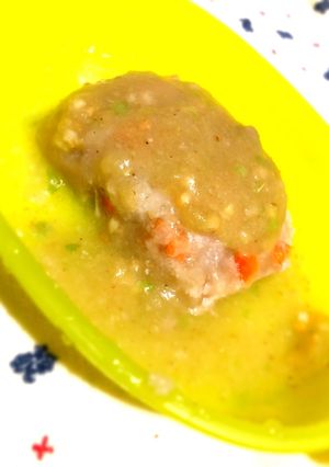 ベビー用豆腐ハンバーグ(離乳食後期)-レシピのメイン写真
