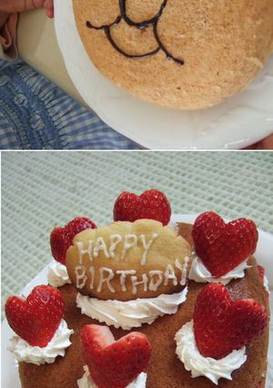 簡単・便利な炊飯器ケーキ♪(卵なし)-レシピのメイン写真